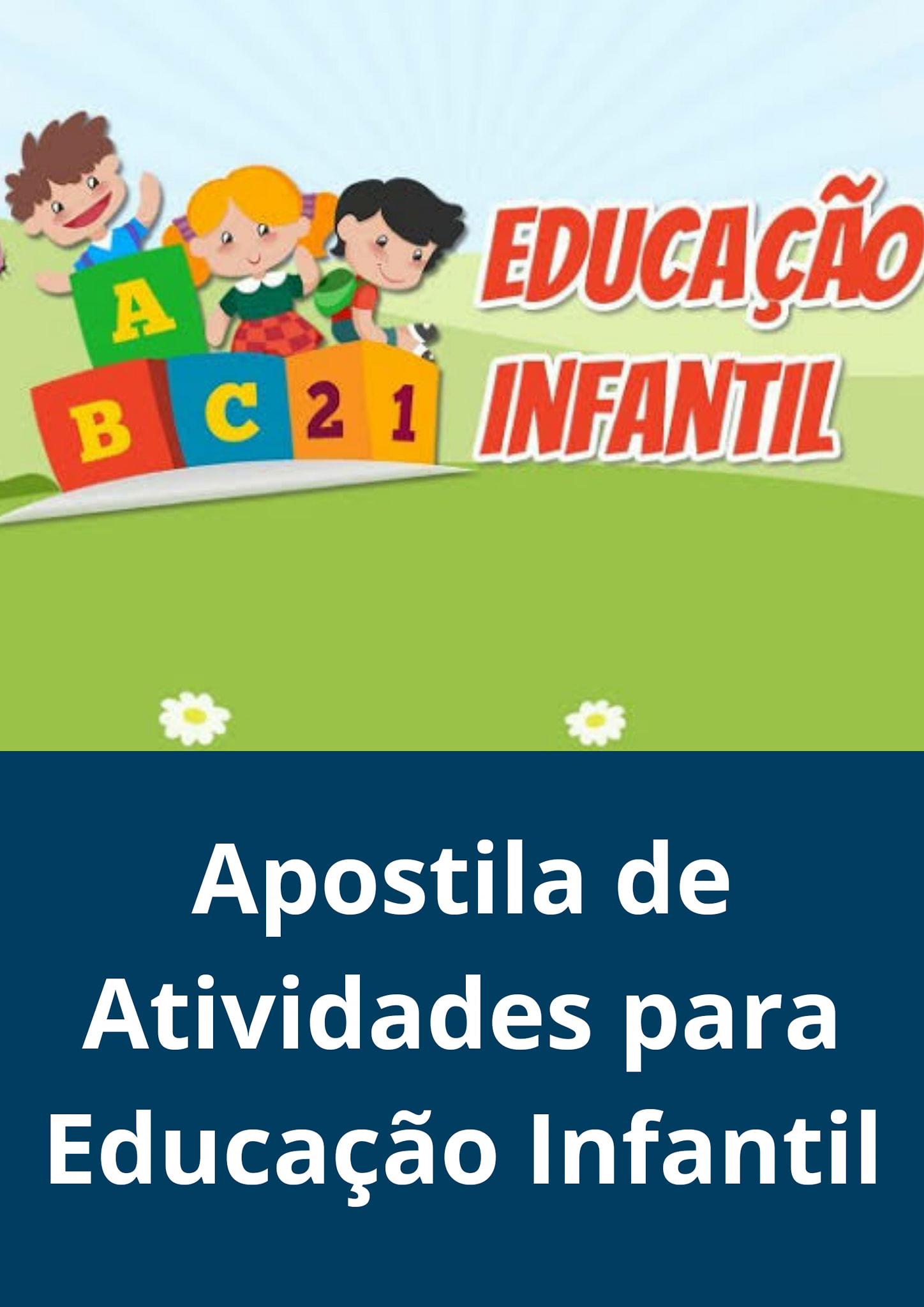Caderno De Atividades Para Educação Infantil Em Pdf Grátis - FDPLEARN