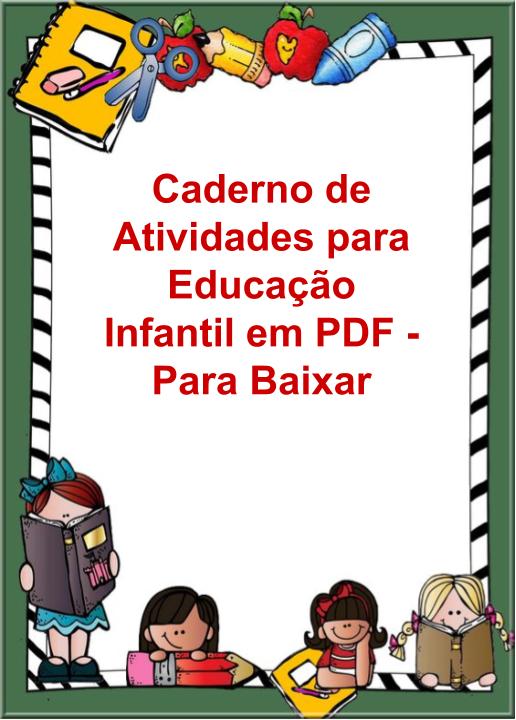 25 atividades grátis para educação infantil